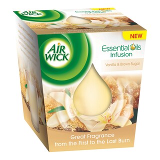 AW Tesla sveca Vanila & braon secer 105g