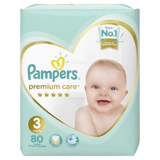 Pelene za decu Pampers Premium S3 80 JP