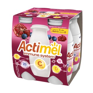 Actimel nar, borovnica sa vit.C 4X100g