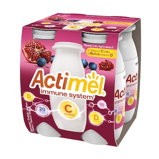 Actimel nar, borovnica sa vit.C 4X100g