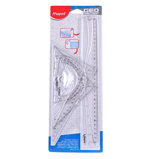 Lenjir set Maped geometric