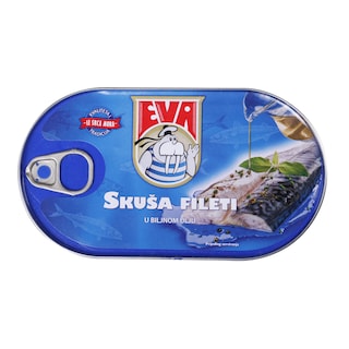 Skusa filet u biljnom ulju Eva 170g