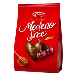 Medeno srce visnja Pionir 350g