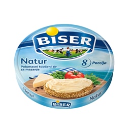 Sir topljeni/porcijama Biser natur140g