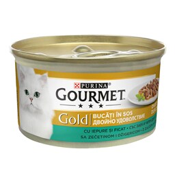Hrana-macke zec.jetra Gourmet Gold 85g