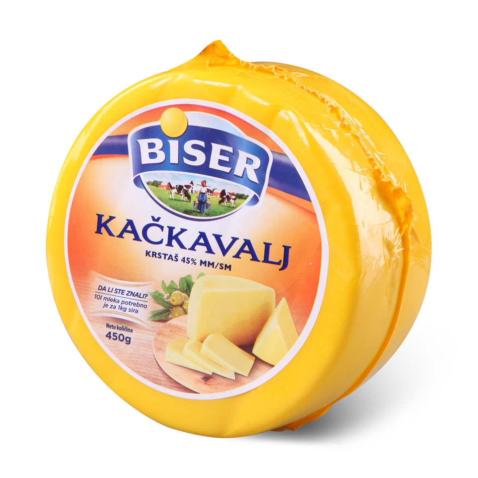 Kackavalj Krstas Biser 450g