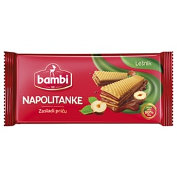 Napolitanke lesnik Bambi 185g