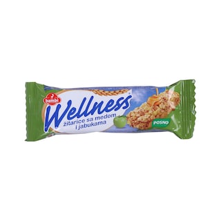 Cereal bar jabuka Wellness 23g