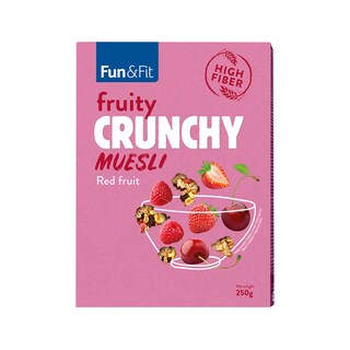 Musli hrskavi sa crvenim vocem 250g