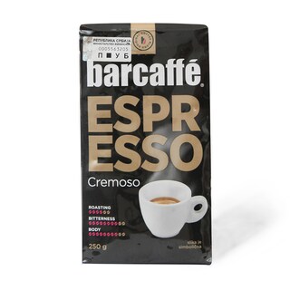 Barcaffe espresso cremoso 250g