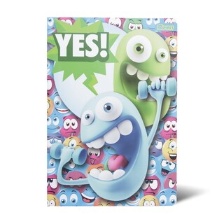 Sveska A5 mp 52l karo smile