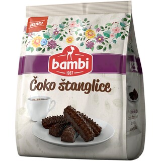 Cajno pecivo coko stanglice Bambi 350g