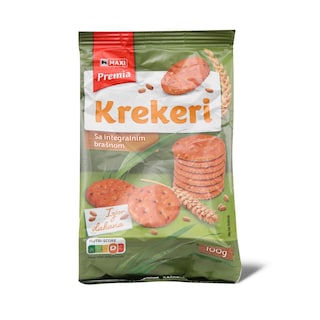 Integralni krekeri Premia 100g