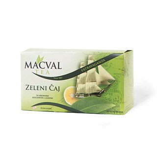 Caj zeleni Macval ar.berg.i jasmina 40g