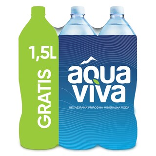 Min.voda NG Aqua Viva 5x1.5l+1gratis