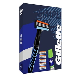 Mus.kutija Gillette Gel Sen.75ml+brijac