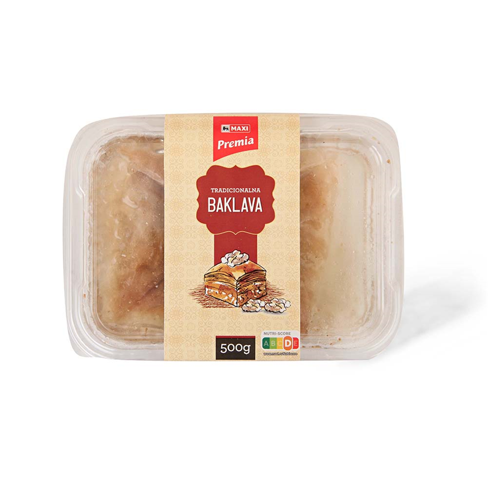 Tradicionalna baklava Premia 500g