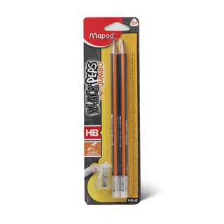 Olovka maxi/gumica HB 1/2 blister Maped