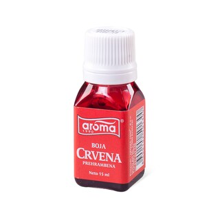 Boja crvena Aroma 15ml