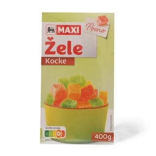Zele kocke Maxi 400g