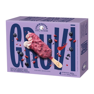 Sladoled Gruvi blueberry (4x 60g )