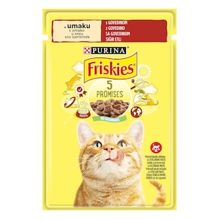 Preliv za macke Friskies govedina 85g
