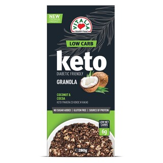 Muesli Gr. orah&cimet Vitalia Keto280g