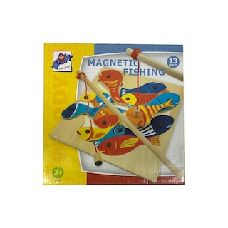 Drvena riba-magnet-pecanje Woody