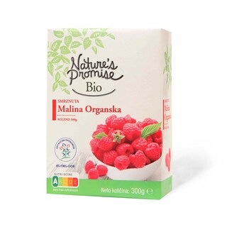 Malina organska smrznuta NP 300g