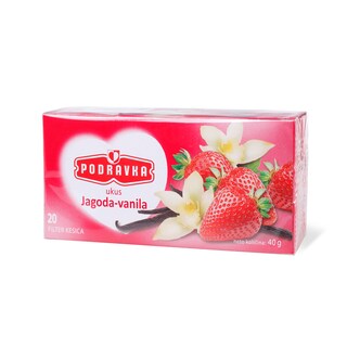 Caj jagoda-vanila FV20vrecica 40g, Podravka