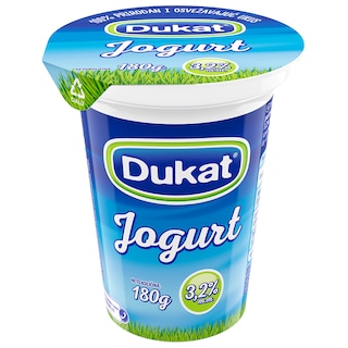 Jogurt 3,2%mm Dukat casa 180g