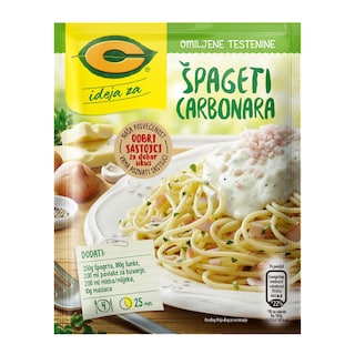 C Spageti Carbonara 34g