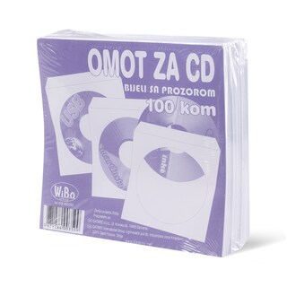 Koverta bela za CD WiBo 400350P