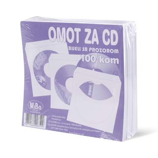 Koverta bela za CD WiBo 400350P