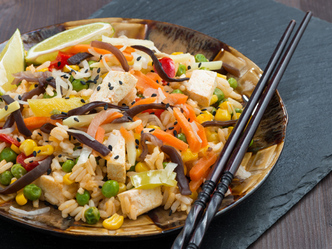Pirinač sa tofu sirom