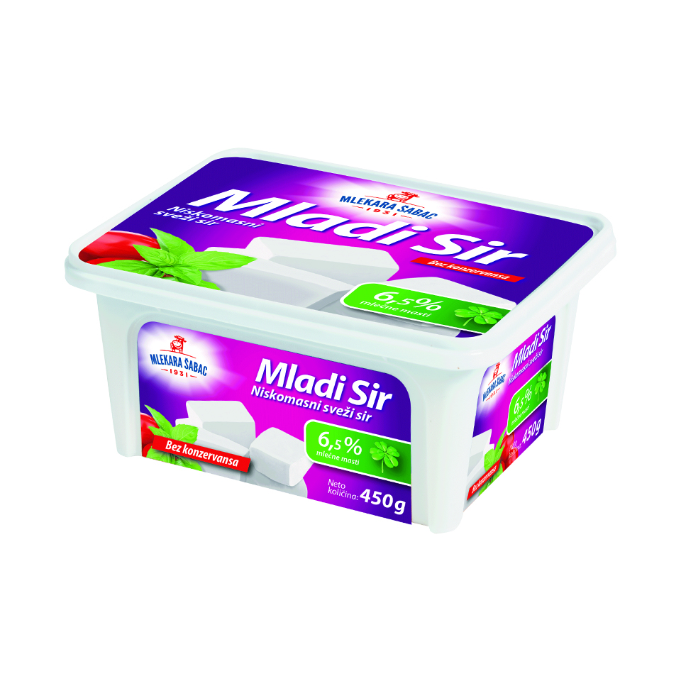 Sir mladi Mlekara Sabac 450g