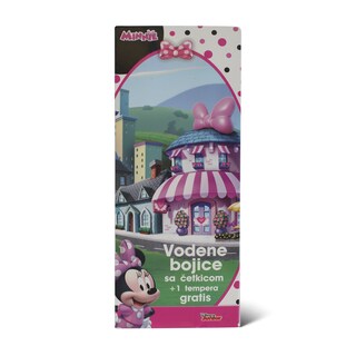 Vod.boje 1/12+grat.bela tempera M.Mouse