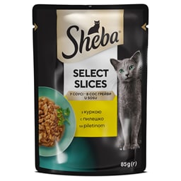 Hr.za macke piletina sos kesica Sheba85g