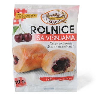 Smrznuta rolnica sa visnjama Mara 500g