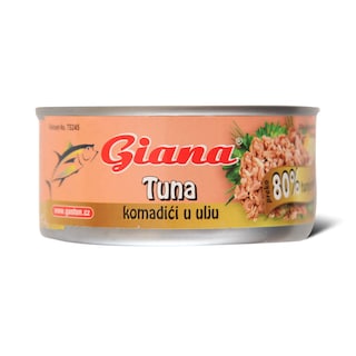 Tuna komadici u ulju Giana 165g
