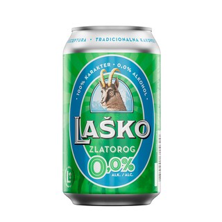 Pivo bezalkoholno Lasko limenka 0.33l
