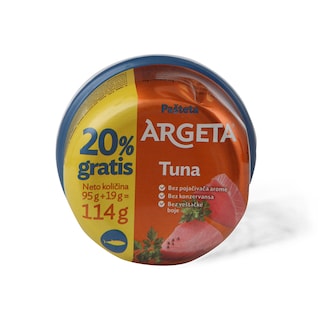 Pasteta Argeta tuna 114gr