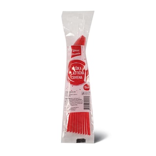 Kasika plasticna crvena 10/1 Premia