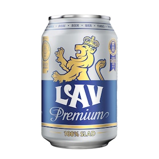 Pivo Lav Premium limenka 0.33l