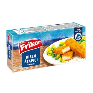Smrz.riblji stapici panirani Frikom 300g