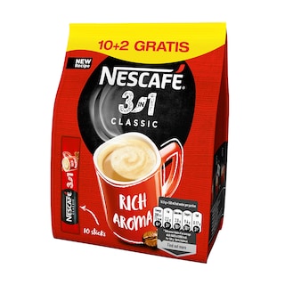 Kafa Classic 3u1 Nescafe198g 10+2gratis