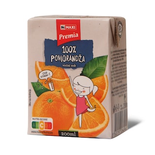 Sok pomoradza 100% Premia 0.2l