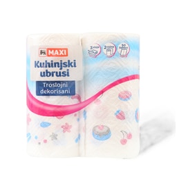 Kuhinjski ubrus dekor Maxi 3sl 2/1