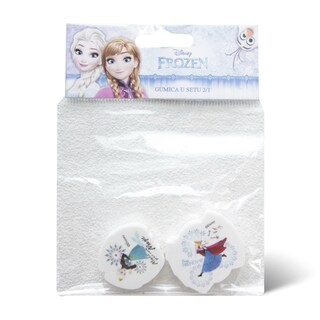 Gumica u setu 1/2 Disney Frozen
