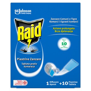 Aparat sa tabletama za komarce Raid